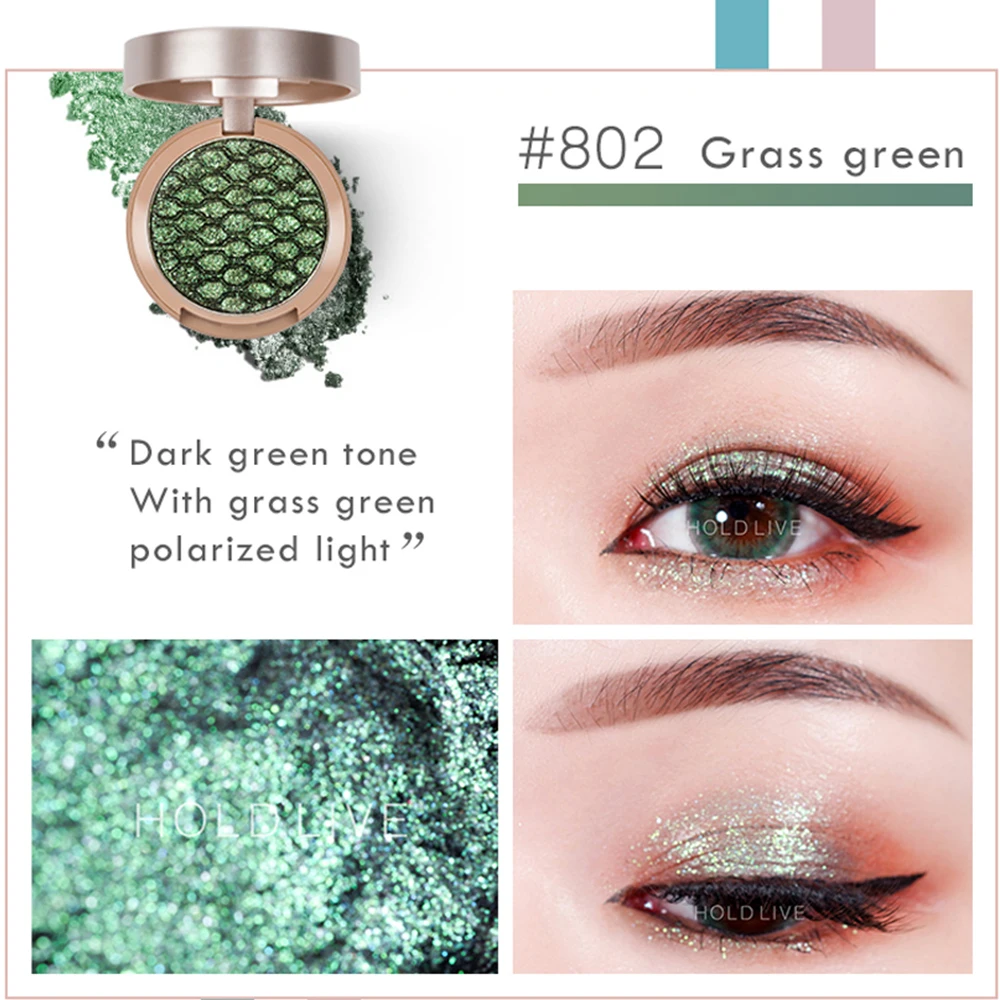 Новая матовая Палетка теней для век с блеском золотого зеленого и фиолетового