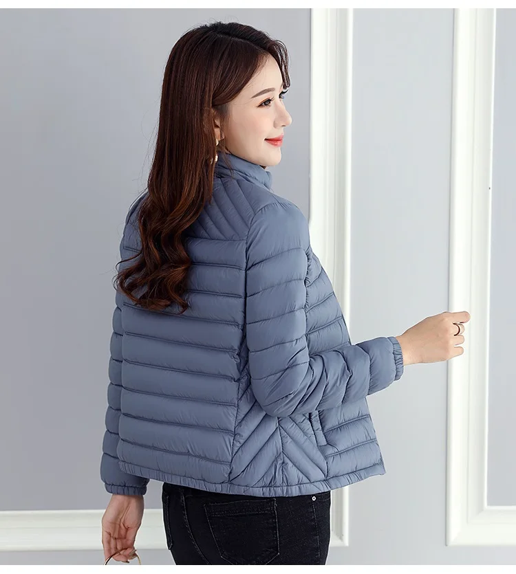 YAGENZ Parkas Базовые Куртки осенний пуховик женское хлопковое короткое пальто плюс размер Одежда женская зимняя куртка Верхняя одежда Пальто 460