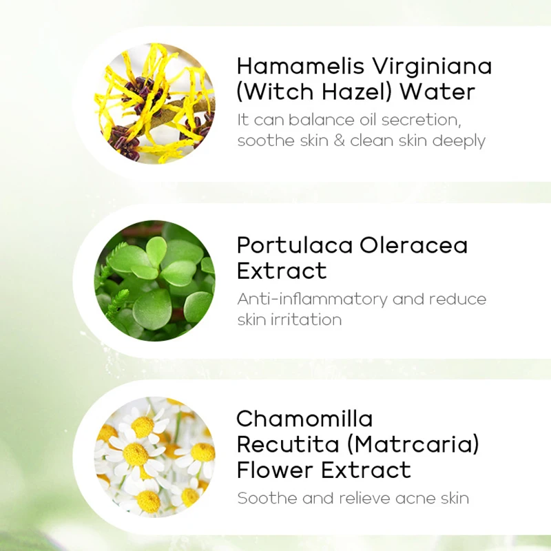 Green Tea Facial Cleanser - Natural Plant-Based Deep Cleansing & Moisturizing Formula