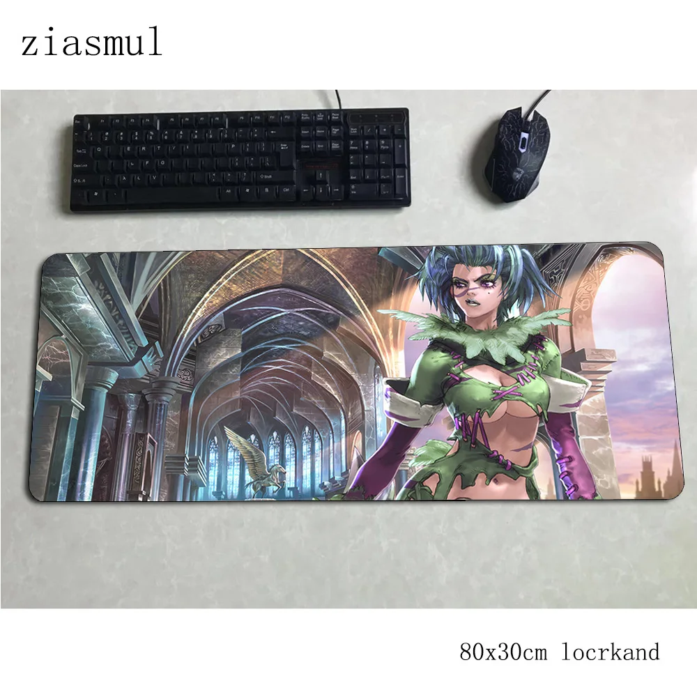 Soulcalibur padmouse 80x30 см, игровой коврик для мыши, популярный коврик для мыши, геймерский компьютерный стол, домашний коврик, notbook mousemat