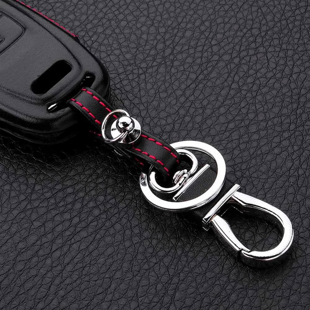 3 кнопочный ключ автомобиля чехол Капа для Audi A1 S1 A3 A4 A5 A6 A4L A6L B6 B7 B8 светодиодная подсветка для автомобиля Q3 Q5 Q7 R8 S6 4F RS3 SQ5 RS4 C5 C6 2005-2013
