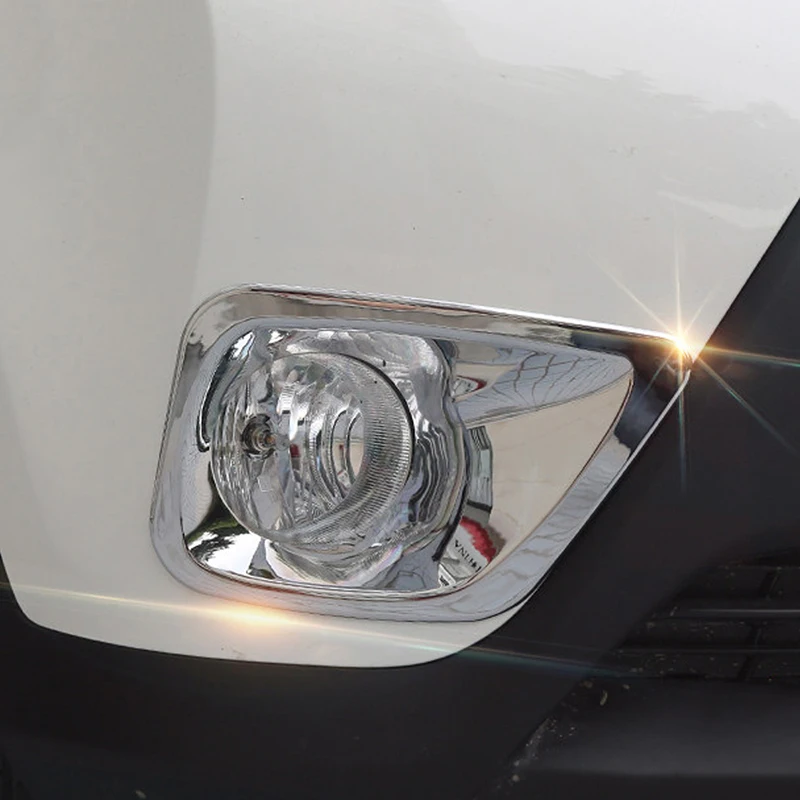 Carманго для Toyota RAV4 Авто Стайлинг противотуманный светильник накладка рамка наклейка хромированные внешние аксессуары