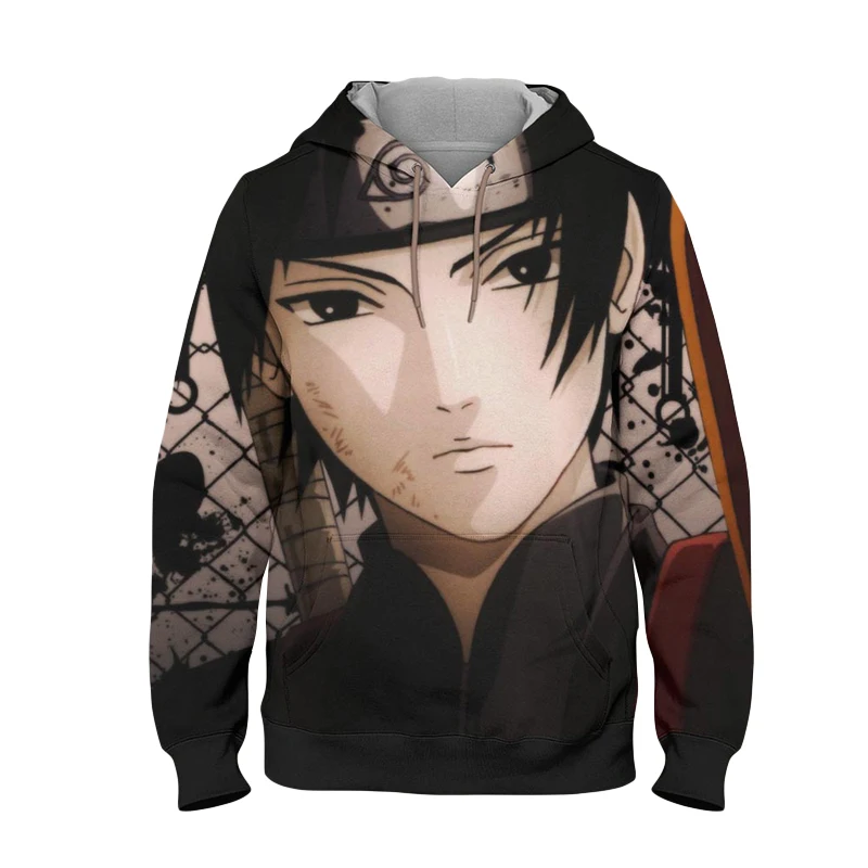

YOUTHUP 2019 New Anime 3D Printed Men's Hoodie Naruto Cool Sasuke Sweatshirts Pullovers Long Sleeve Male Hoodies Sweatshirts 5XL