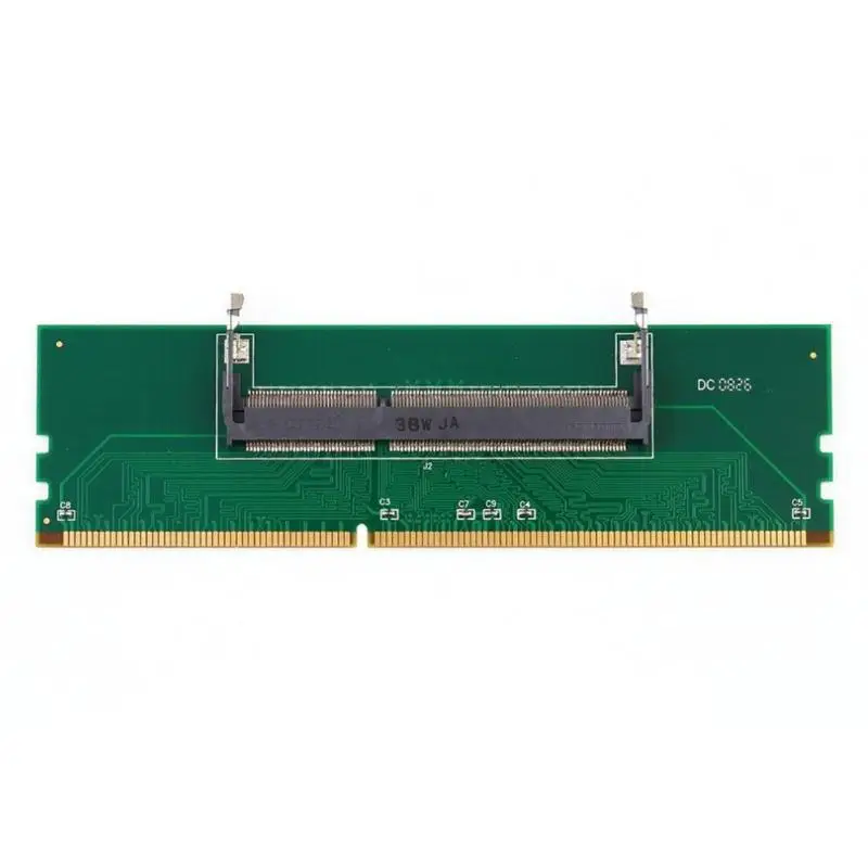 200 Pin SO-DIMM на рабочий стол 240 Pin DIMM DDR3 адаптер 200pin на 240pin Настольный компьютерная составляющая аксессуар добавить на карту