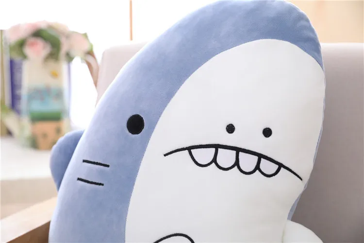 Cute Cartoon Shark Wale Doll Plush Toy Stuffed Animal Bear Doll Toys Plush Pillow Cushion Children Toy Kids Gift