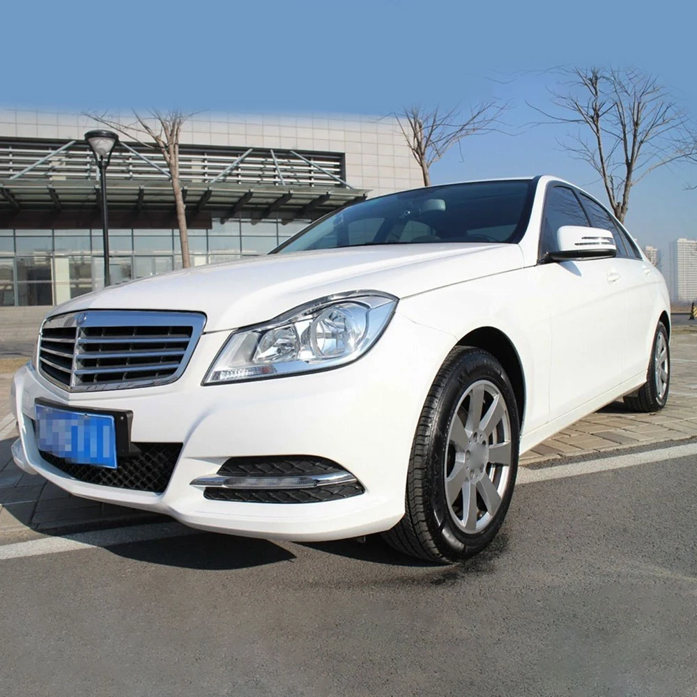 Автомобильные прозрачные фары крышка объектива подходит для Mercedes Benz C Class W204 C180 C200 C260 2011-2013