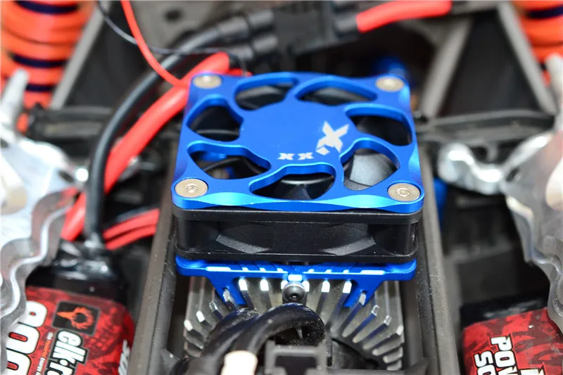GPM алюминиевый радиатор двигателя крепление 60*60 мм для 1/5 rc автомобилей TRAXXAS