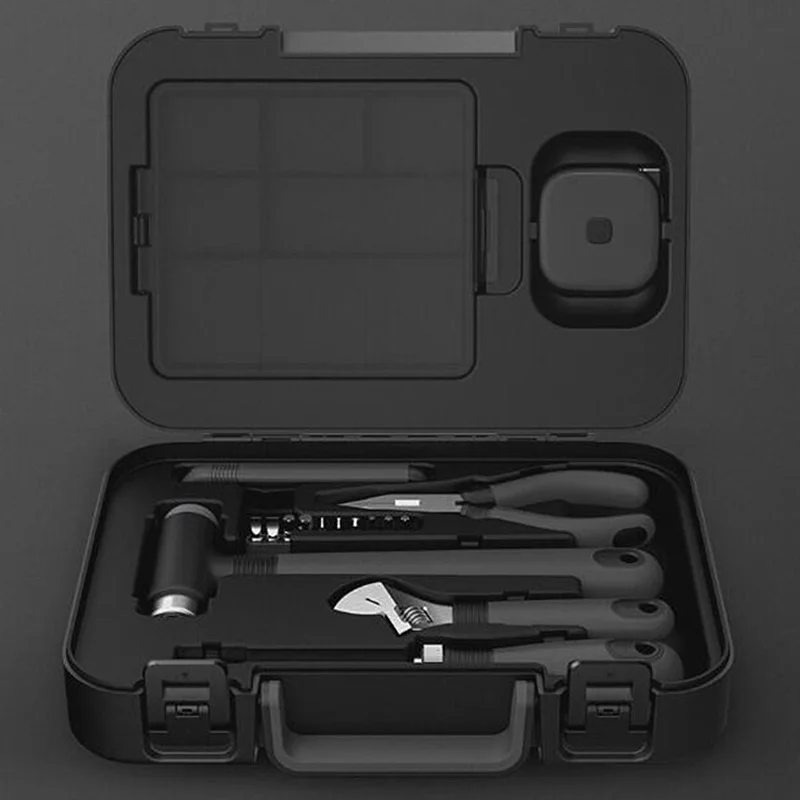 

Xiaomi MIIIW 16pcs Portable Home Tool Kit General Household Hand Tool With Hammer Screwdriver Car Home Repair Tool Box #3