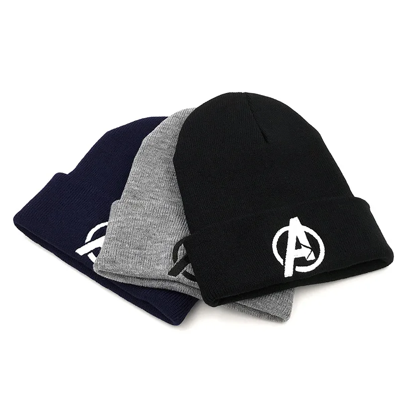 Cosplay Costumes Marvel Hats The Avengers Adlut Cap Adjustable Warm Winter Hat Beanies Gifts For Xmas
