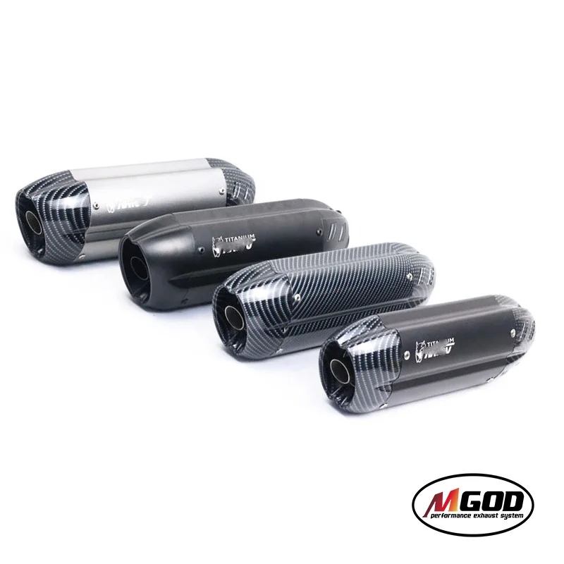 Универсальный 51 мм Akrapovic Мотоцикл выхлопная труба Escape Moto Bike для Mivv kawasaki er6n sv650 cb650f cb1000r cbr250r Z800 MT07