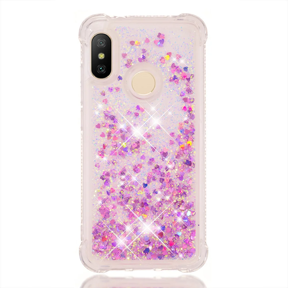 RD Сверкающими бриллиантами ТПУ противоударный чехол для Xiaomi mi 9T Pro A2 Lite A1 5X Red mi K20 Note 8 4X 5A 7A S2 Y2 6 6A 4A плюс Y1 - Цвет: RD