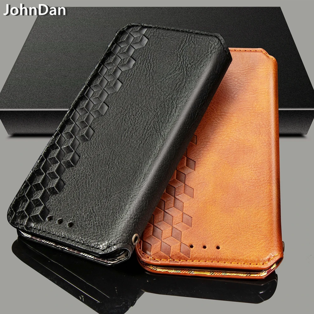 Leather Case For Redmi Note 9 Pro 9a 9c 8t 9s Flip Book Case Cover For