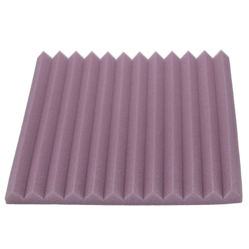 FFYY-30X30X2.5Cm Звукоизоляционная губка, 12 слотов акустическая пена панель стоп поглощение студия Ktv звук для домашнего декора искусство спальня ванна