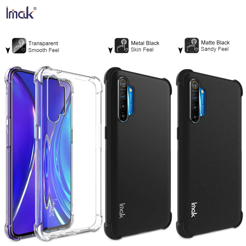Высококачественный защитный чехол для OPPO Realme XT Realme x2 чехол IMAK плотный чехол с защитой от падения защита, подушка безопасности Чехол из мягкого ТПУ для OPPO Realme XT