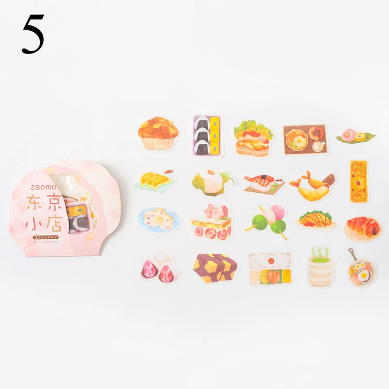 5 40 шт. милые наклейки для кошек Kawaii продукты канцелярские наклейки пуля журнал наклейки для девочек Diy декоративные принадлежности для скрапбукинга - Цвет: 5