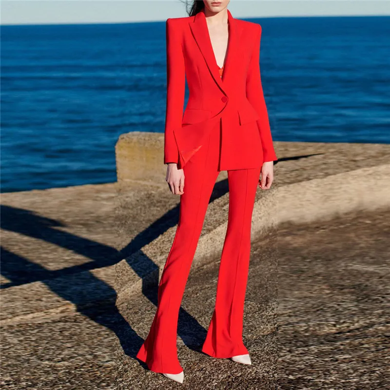 Fashion 2021 Designer Blazer Suit Set 