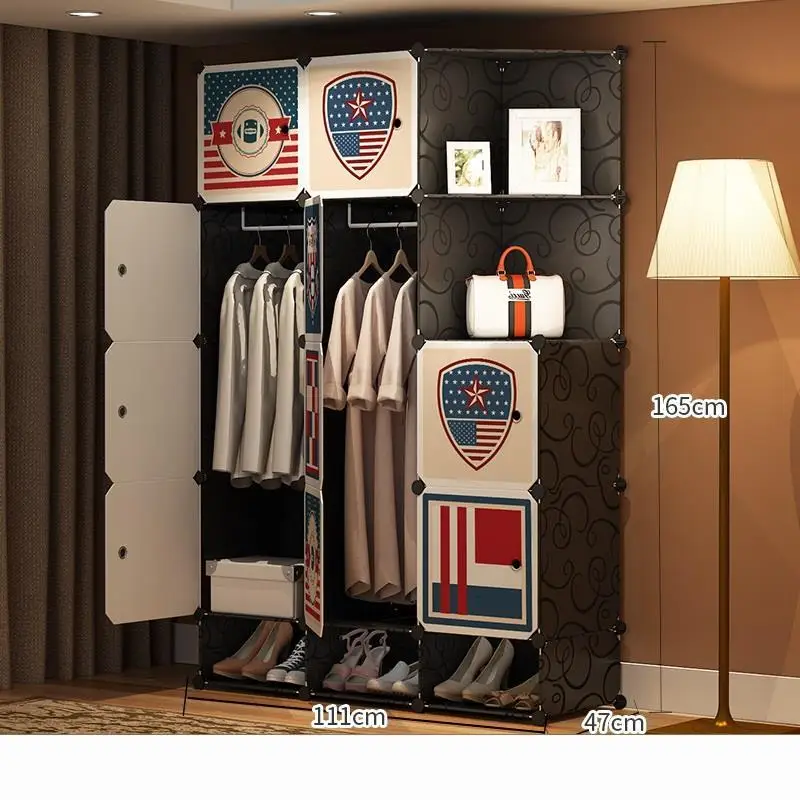 MODEL T Комод, мебель для дома, для хранения, Almacenamiento, Armario Ropero, мобильный шкаф, Mueble De Dormitorio Guarda Roupa, шкаф для одежды - Color: MODEL T