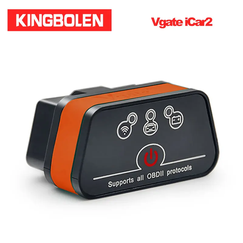 Считыватель кодов Vgate iCar2 ELM327 OBD2 диагностический инструмент для Android/IOS/ПК сканер