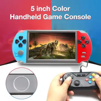 

Portable Handheld Video Game Console Retro Video Game Console 5Inch HD Screen Game Console Gamepad Built-in 3000 Games