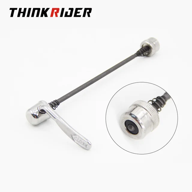 Bicycle Skewers Flat Head QR Quick 