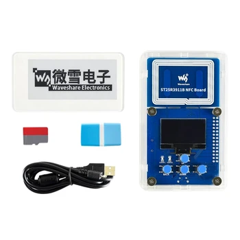 

Waveshare 2.9Inch NFC-Powered E-Paper Display Kit Wireless Powering & Data Transfer with ST25R3911B NFC Board