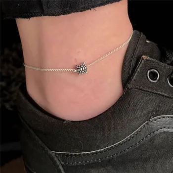 

Bohemian Turtle Anklets for Women Vintage Silver Ankle Bracelet on Leg Summer Beach BOHO Foot Jewelry 2020 NEW Gift