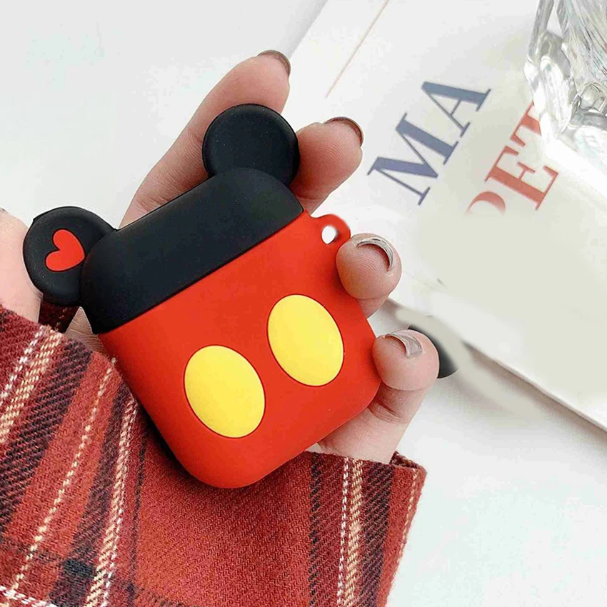A3 For AirPods Case Cute Cartoon Protective cover For Air pods silicon case Bluetooth Earphone Cases For Airpods 2 headphone Case - Color: A3