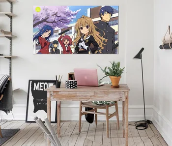 

[Self-Adhesive] 3D TIGER×DRAGON 107 Japan Anime Wall Stickers Mural Decal Wall Murals AJ WALLPAPER Belly