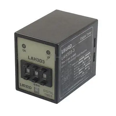 

DC 12V 0-999s Digital Display Time Relay 2NO 2NC LAH3D3-3