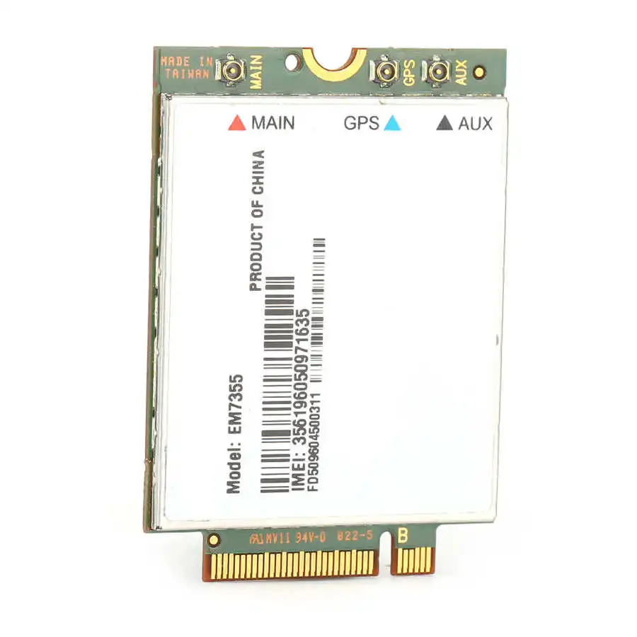 Модуль беспроводной сетевой карты 4G LTE WiFi PCIe M.2 NGFF EM7355 для настольного компьютера |