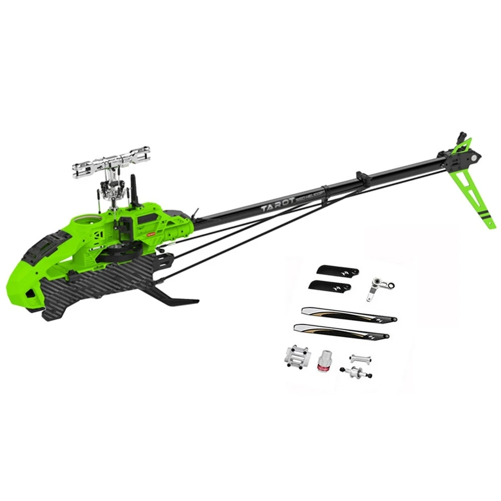 Tarot 550 Pro 6ch 3d Flying Rc Helicopter Combo Version With Main Blade And Tail Blade Mk55pro