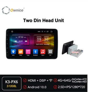 

Ownice 2 din 1280*720 Octa Core Android 10.0 Universal Car Radio player Rotation DSP 360 Panorama 4G LTE SPDIF GPS Navi