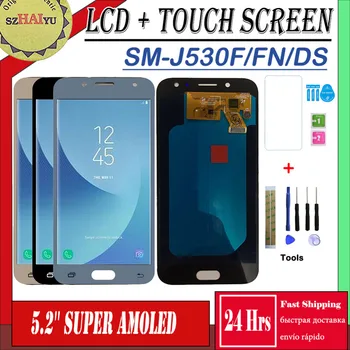 

SZHAIYU HD Super AMOLED For Samsung Galaxy J5 Pro 2017 J530 J530F J530FN LCD Display Screen Touch Pancel J530 LCD