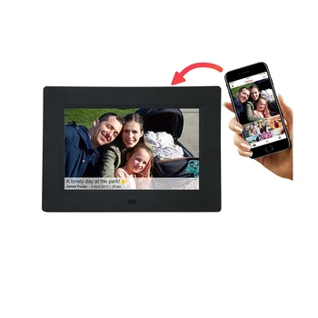 

7 Inch cloud Digital WiFi Photo Frame with 10GB Online Storage Share videos via App hd-a3 ps4