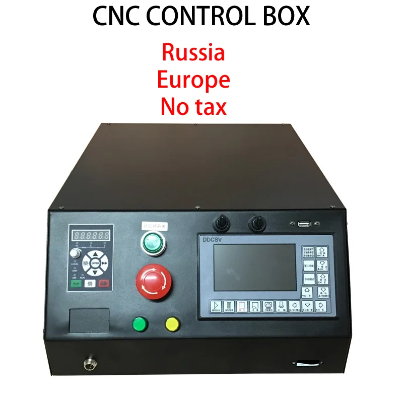 

cnc router milling machine parts control shell Stepper motor DSP MACH3 CNC Control Box 4axis with limitation switch function