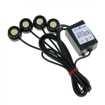 

480LM Eagle Eye LED 6500K Waterproof Reversing 4 In 1 Tail Accessory Parts SUV