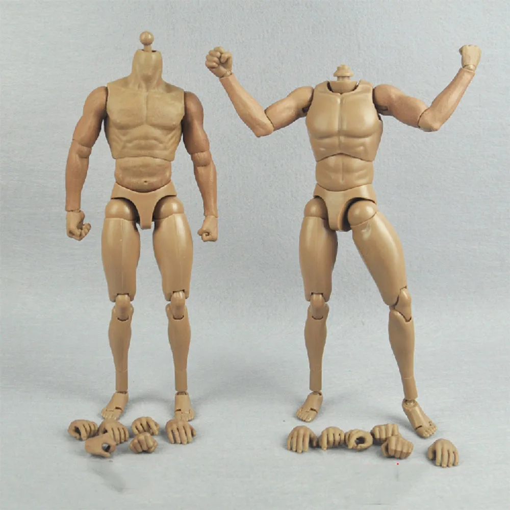 

1/6 Scale Action Figure Nude Male Military Chest Muscular Body Similar to TTM19 for Wolverines 12" Soldiers Action Figure Toys
