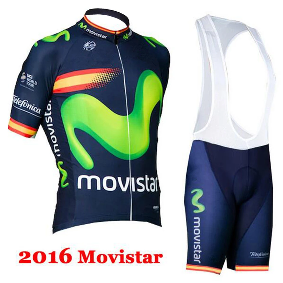Черная одежда для велоспорта movistar, быстросохнущая одежда для велоспорта, мужская летняя одежда для велоспорта 16D, набор велосипедных шорт