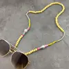 Boho Wood Beads Eyeglass Chains with Silver Ball Metal Sunglasses Reading Glasses Chain Eyewears Cord Holder Neck Strap Rope 5