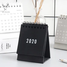 Настольный мини-календарь, креативный офисный настольный декор, небольшой ежедневный календарь, портативный блокнот, календарь с катушкой