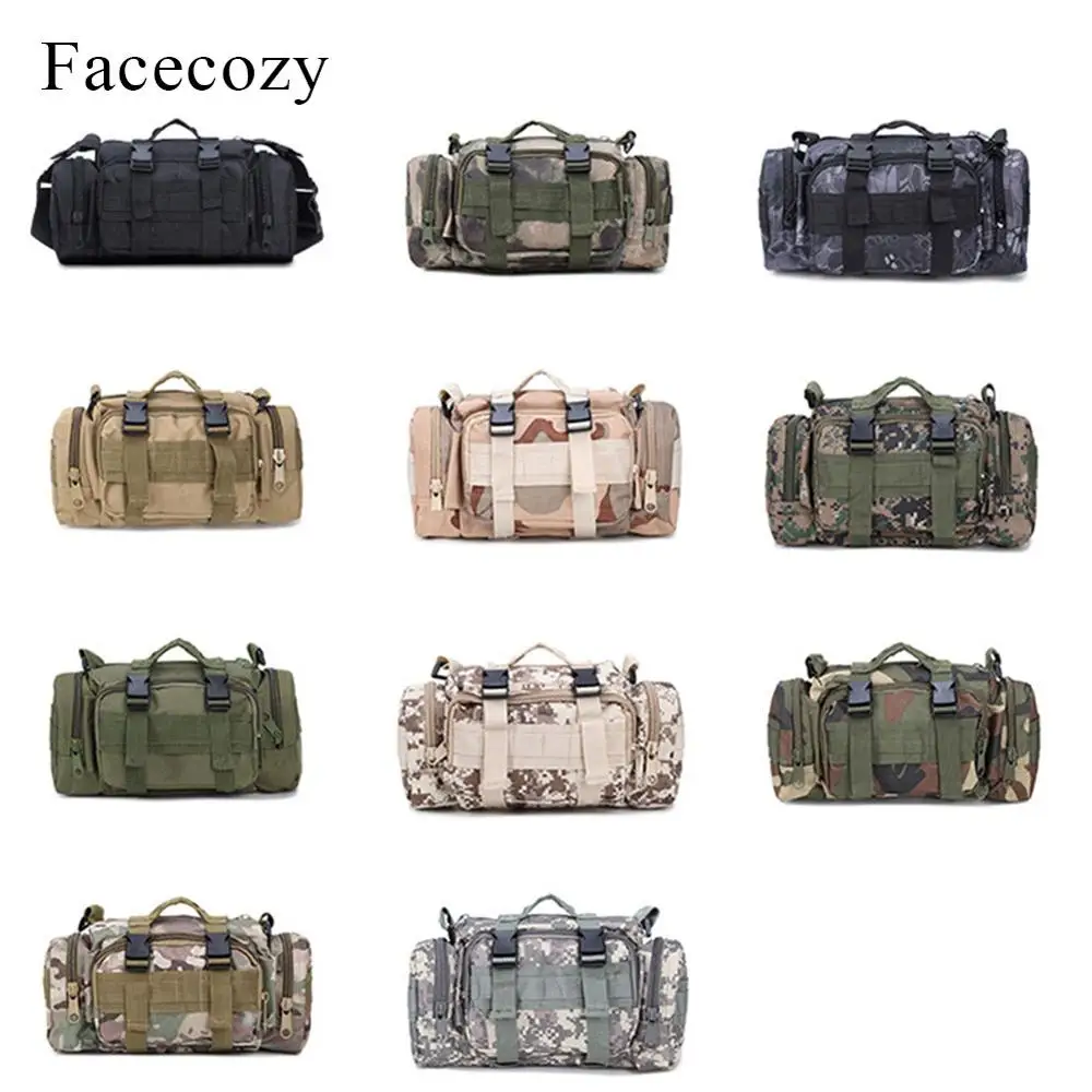 Facecozy унисекс тактическая Дорожная Камера Сумка через плечо поясные сумки 3 в 1