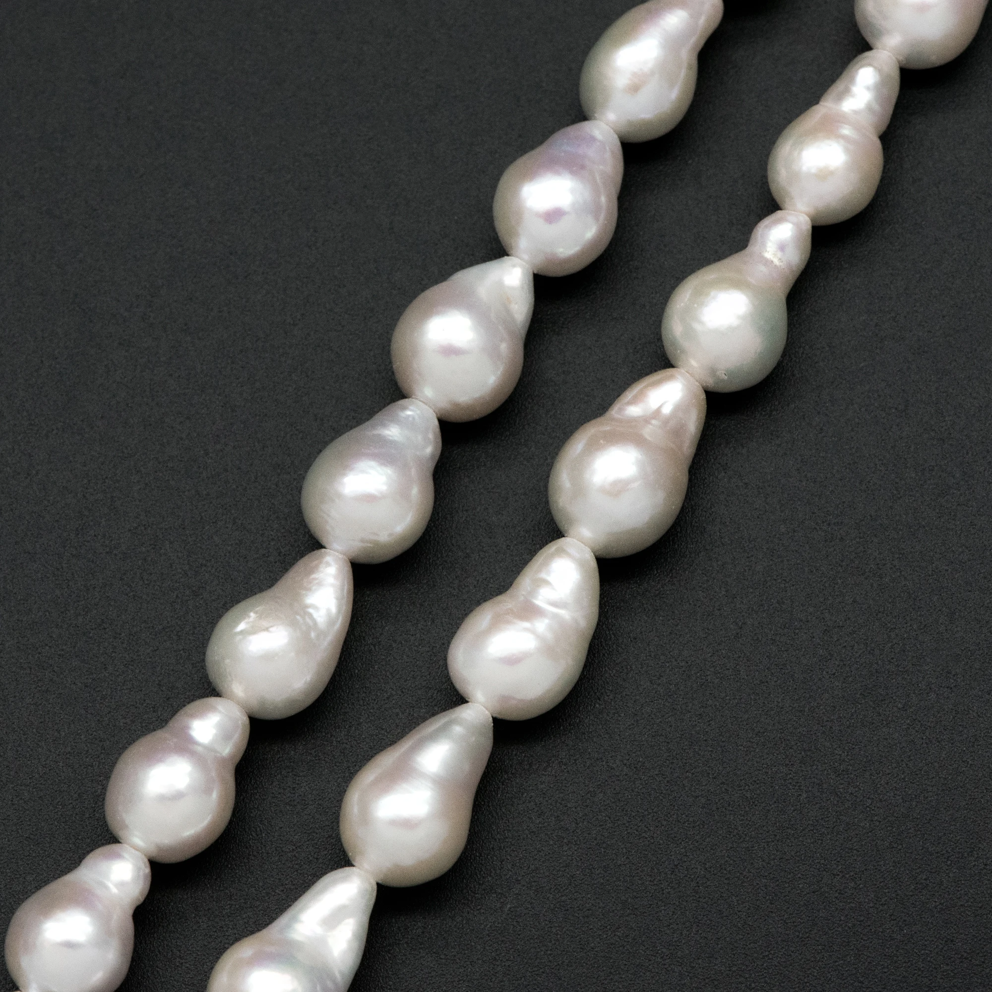 Белый Пресноводный каплеобразный жемчуг 7 9 мм в стиле барокко (# PL24 1)/полный набор