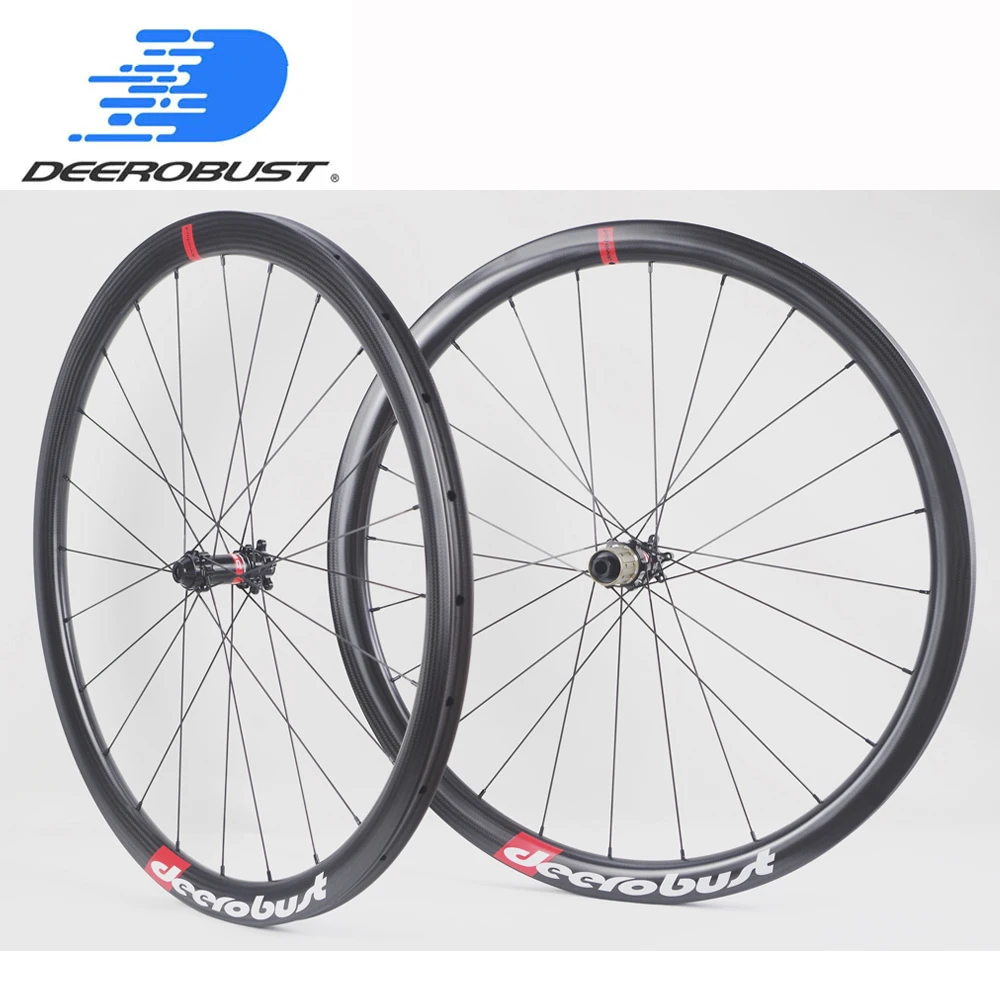 Ruedas Carretera Rines En Carbono Para Bicicleta De Ruta Llantas