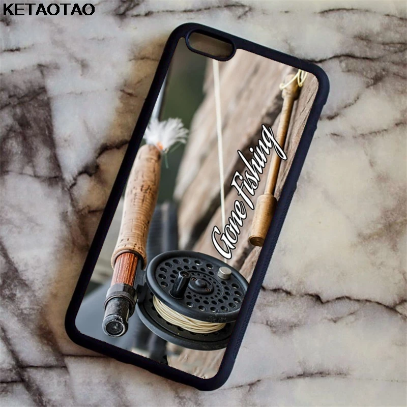 Чехол для телефона KETAOTAO Cool Fish Shark s для iPhone 4S SE 5C 5S 6S 7 8 Plus X XS XR 11 Pro Чехол из мягкого ТПУ резины и силикона - Цвет: Армейский зеленый