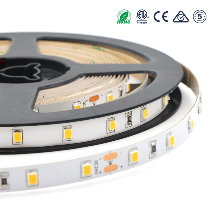 [Seven Neon] DC24V 12W 22-24LM/led 60led/M Белый/теплый белый/натуральный белый сильный яркий светодиодный SMD 2835 Гибкая светодиодная smd лента