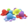 Fidget Relieve Stress Toys Rainbow Push Bubble Antistress Toys Children Sensory Toy To Relieve Autism Gift Key Chain Gift