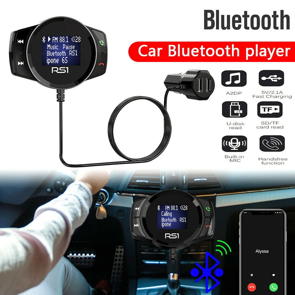 Bluetooth автомобильный fm-передатчик MP3 плеер Hands free радио адаптер Комплект USB зарядное устройство JDS385 fm-передатчик