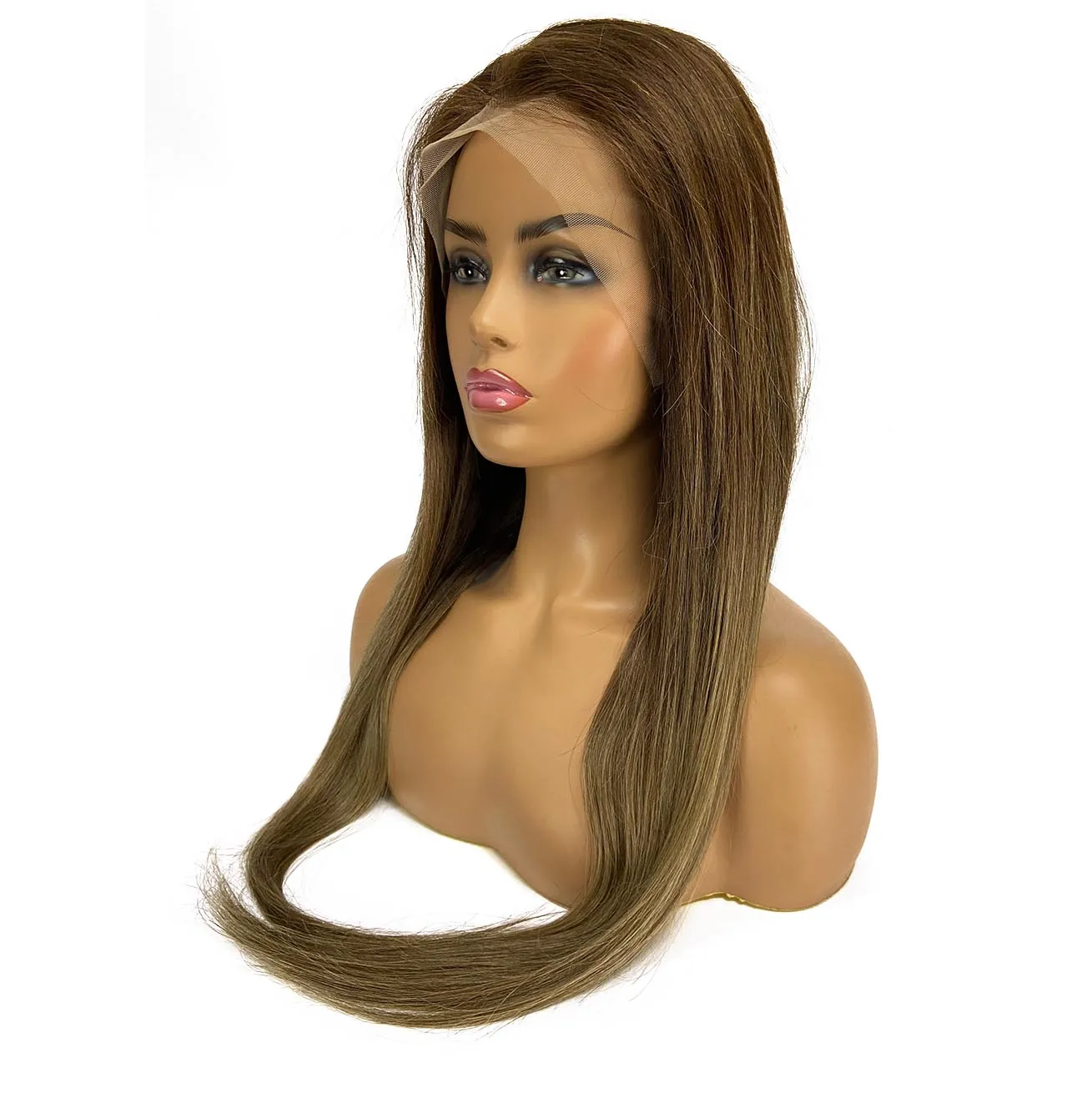 Apliques com cabelo humano