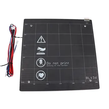 

BLV MGN Cube 3d printer magnets heated bed with powdered textured PEI sheet blv heat bed blv 3d printer heatbed