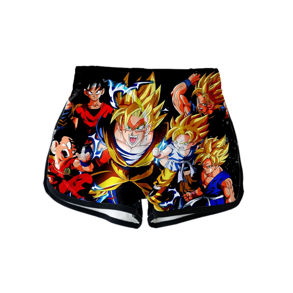 Верхняя одежда Harajuku 3D Мода DRAGON BALL Harajuku летние женские повседневные супер шорты Новое поступление крутые шорты для отдыха